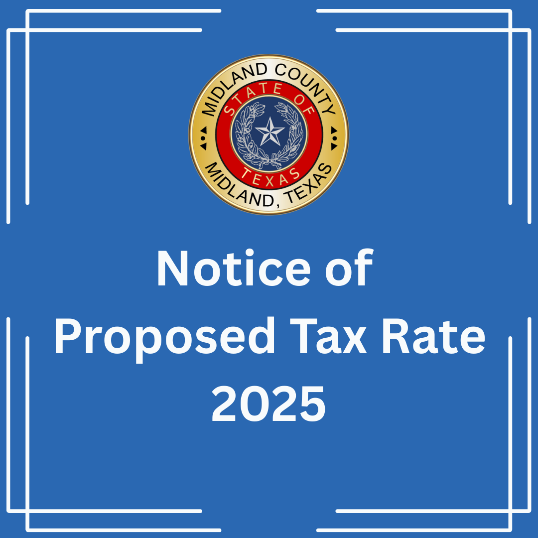 Notice of Proposed Tax Rate 2025